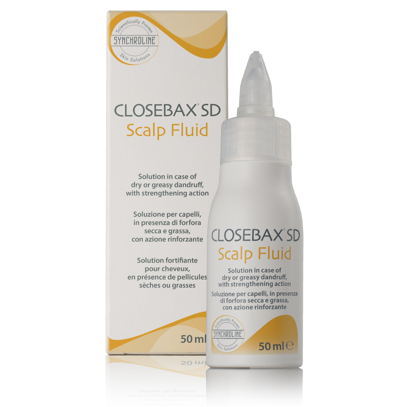 CLOSEBAX® SD SCALP FLUID 50 ML - Intensive Relief for Seborrheic Dermatitis and Dandruff