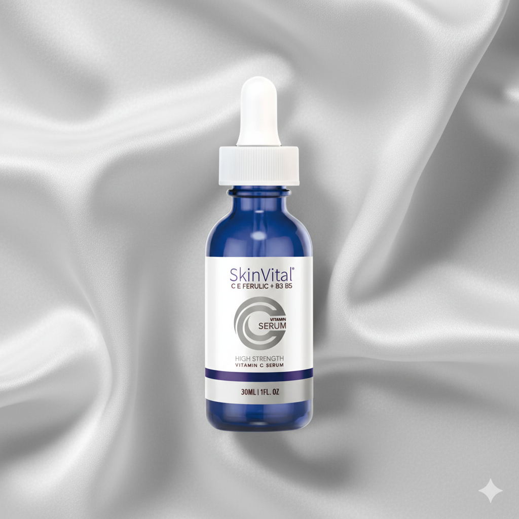 SkinVital® Vitamin C,E Ferulic Acid Serum + B3 and B5